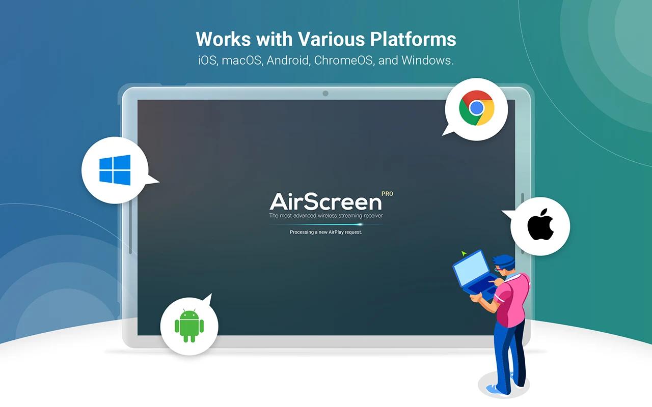 AirScreen - AirPlay & Cast screenshot